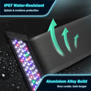 Dynamic Power Planted Aquarium LED Light Day Night Cycle Full Spectrum 12W 26cm
