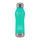 Mineral Maker MORBIDO Alkaline Filter Water Bottle + a Mineral Stone Pouch GREEN