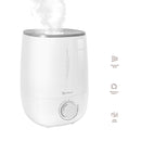 2X SANSAI Air Humidifier Ultrasonic Cool Mist 4.8L WHITE
