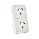 Sansai Power Adaptor Double Vertical