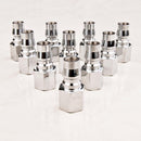 10X 1/4" Nitto Type Male Air Coupling Coupler Fitting Connector 4 x 2.5cm