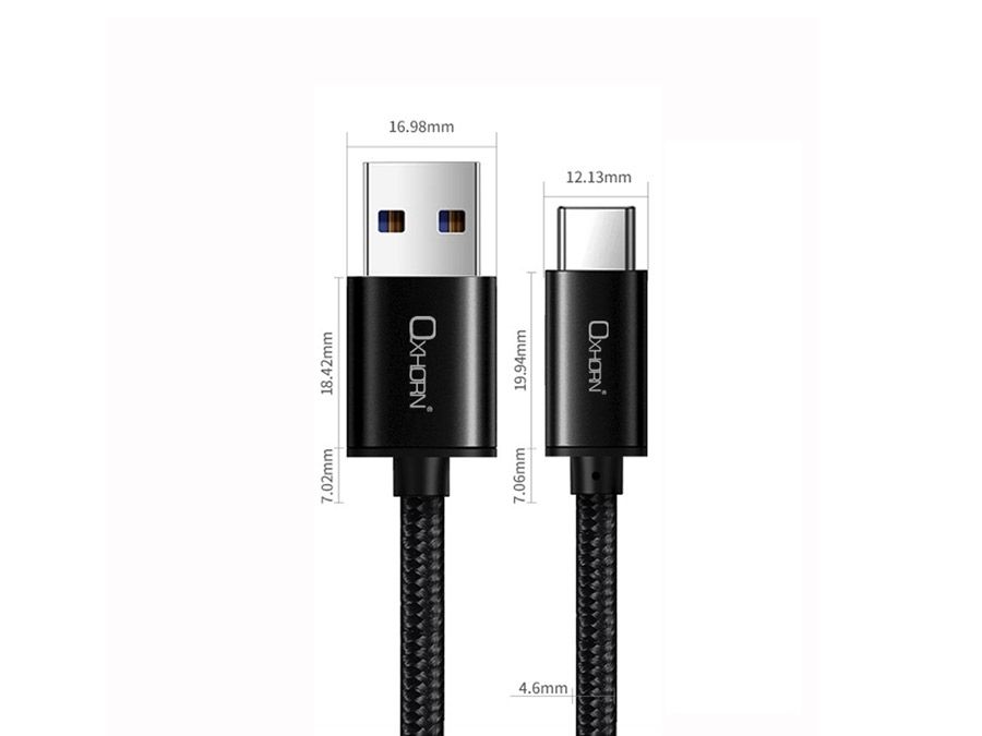 OXHORN CB-CU-311 USB 3.2 A to C Cable 1m