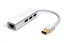 OXHORN USB-H3L USB 3.0 Hub+Gigabit LAN