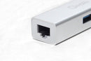 OXHORN USB-H3L USB 3.0 Hub+Gigabit LAN