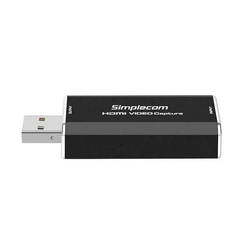 Simplecom DA315 HDMI to USB 2.0 Video Capture Card Full HD 1080p for Live Streaming Recording