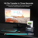 ACASIS EC-6104 Dual Bay 2.5/3.5" SATA HDD SSD Enclosure USB 3.2 5Gbps 60TB