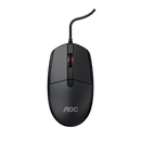 AOC MS130B/LA Wired Office Mouse USB Optical 3-Button Black