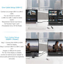 BENFEI 000451BK 15.6" FHD Portable Monitor USB-C HDMI IPS HDR Gaming Display w/ Speakers