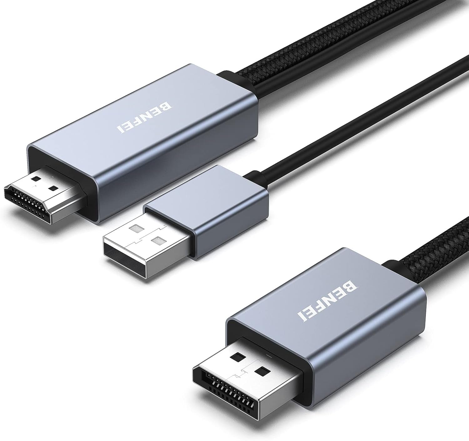 BENFEI HDMI to DisplayPort Cable, 1.8M (6 Feet)
