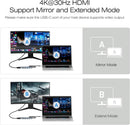 BENFEI USB C Hub 5-in-1 with 4K HDMI(Certified) Aluminum Case