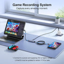 BENFEI 408GY USB-C to USB-C+A + PD (100W) Video/Audio Capture Card Supporting Full HD 1080P 60FPS for Streaming, Recording, Gaming