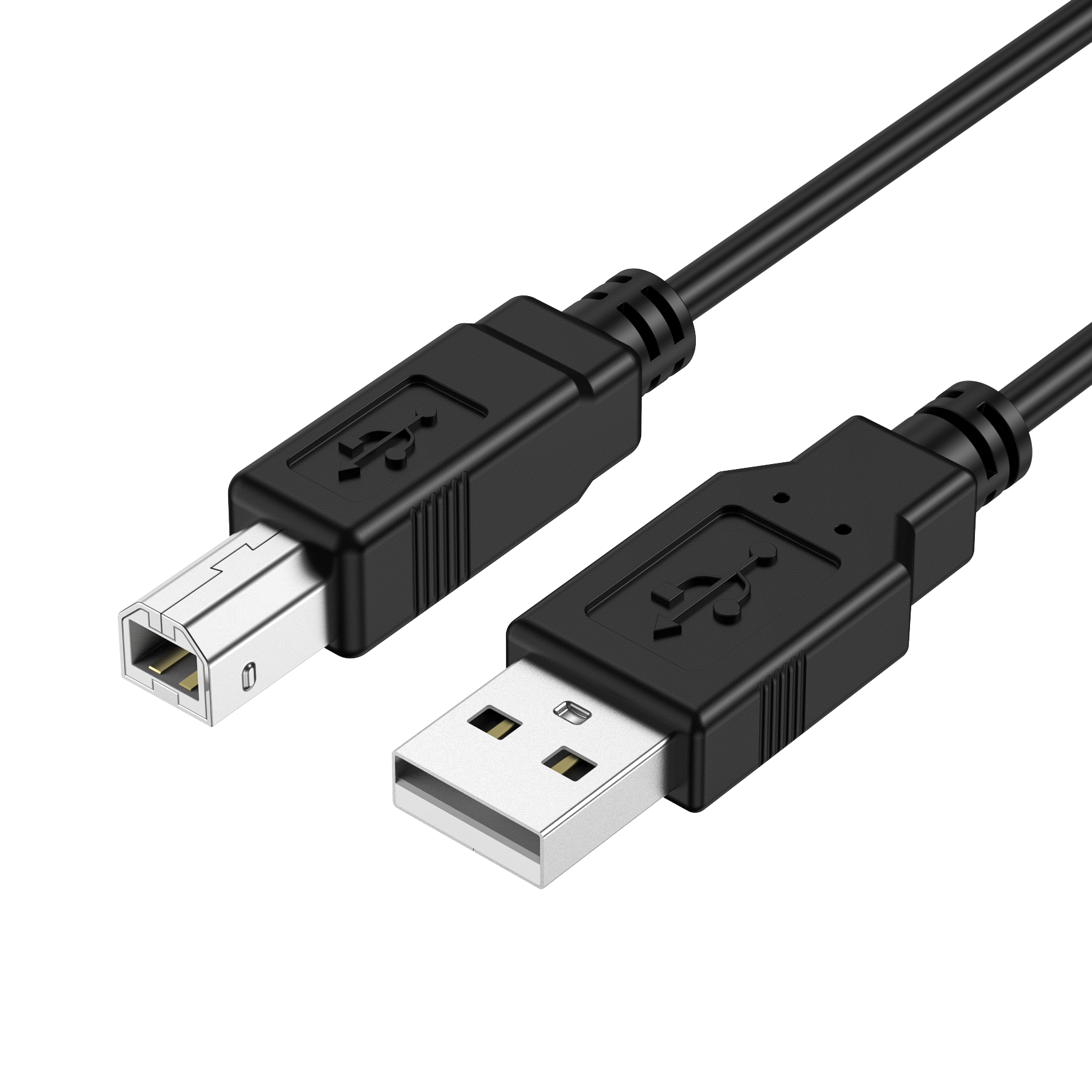 Choetech AB0060-5M USB A to B Printer 5meter Cable Black