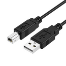 Choetech AB0060-5M USB A to B Printer 5meter Cable Black
