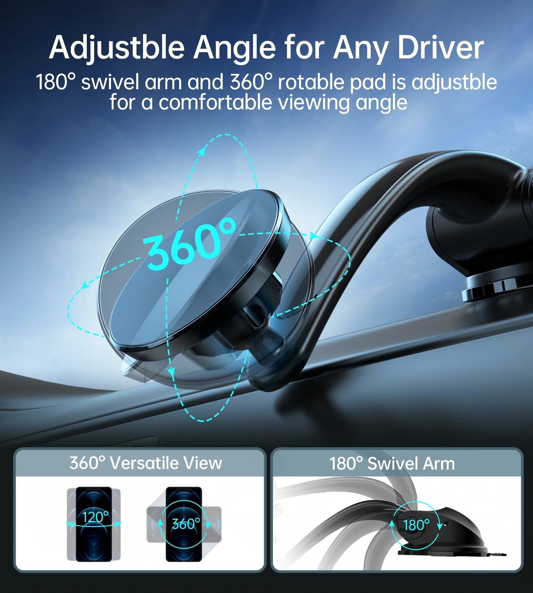 Choetech AT0005 Magsafe car mount for New iphone