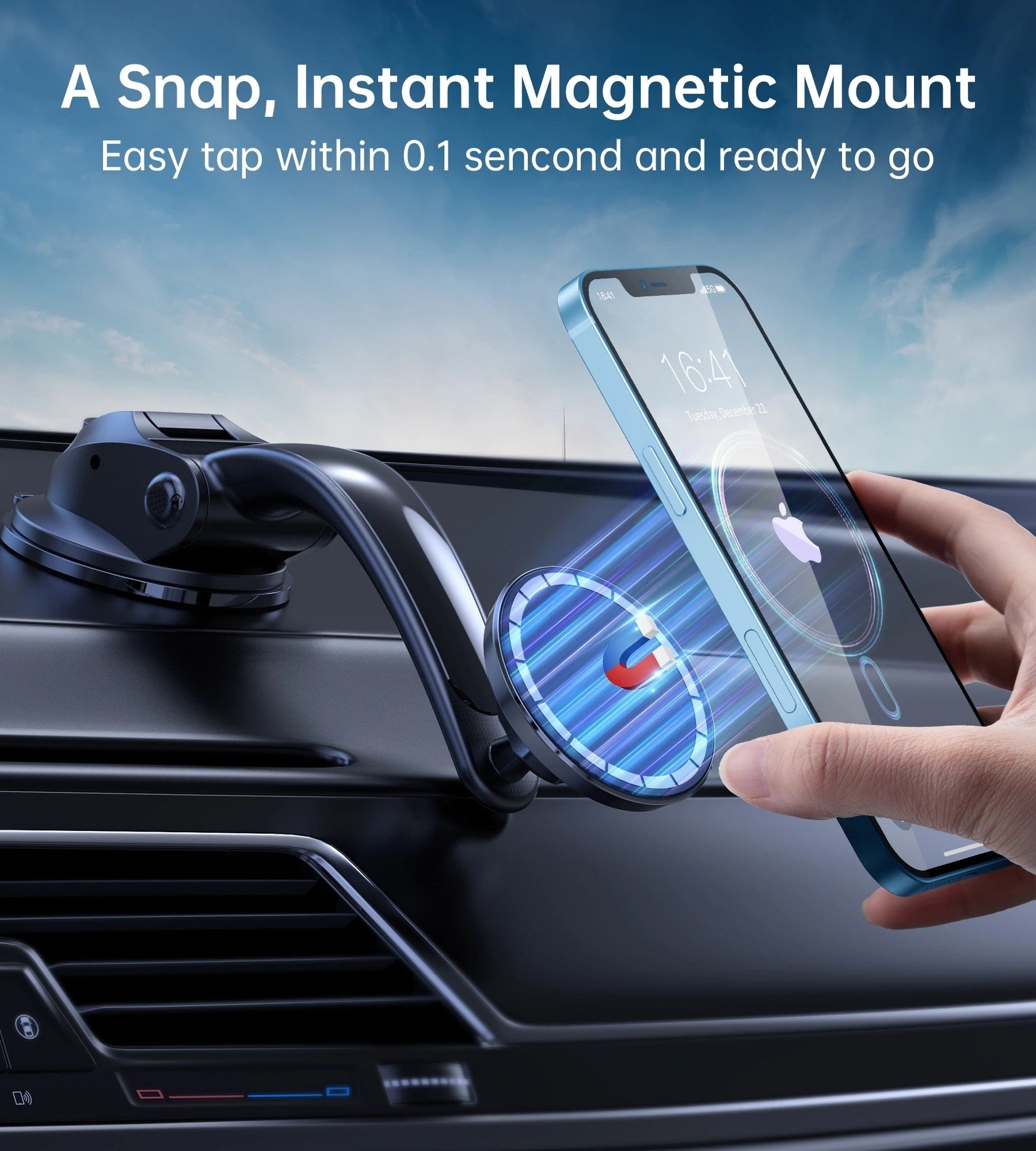 Choetech AT0005 Magsafe car mount for New iphone