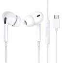 Choetech OC-A011 USB-C In-Ear Headphones 1.2m - White
