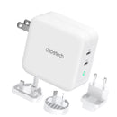 CHOETECH PD6008 GAN Dual Type-C 100w Travel Charger (US/EU/UK/AU)