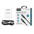 CHOETECH XCC-1042 Gen3.0 USB4.0 with 8K @ 60hz Video & Audio 240W USB-C to C Braided Cable 2M