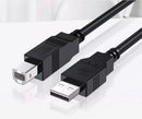 HP DHC-PT100-1M USB-A to USB-B v2.0 cable 1M Black