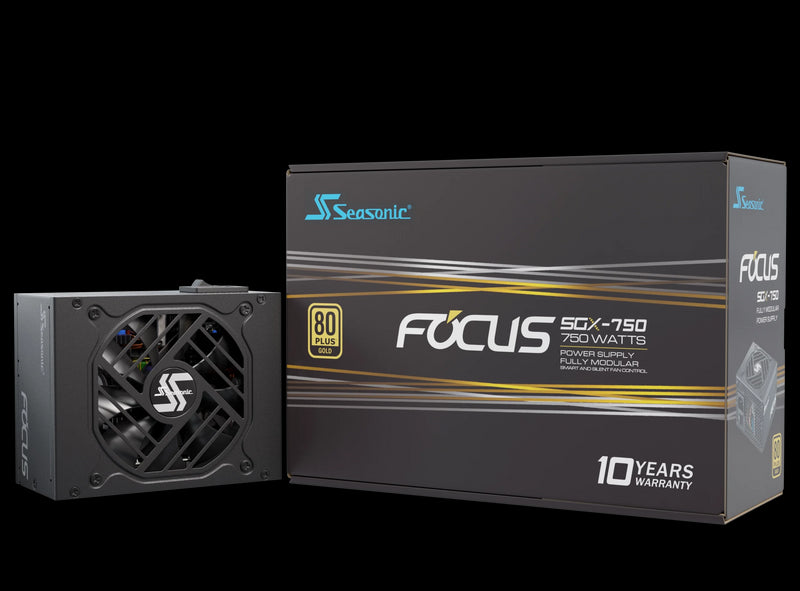 Seasonic FOCUS SGX-750 (2021) 750W Modular 80 Plus Gold PSU