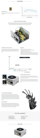 Seasonic Focus Gx (Oneseasonic) White Edition Gx-850 (Ssr-850Fx White) 850W 80 Plus Gold Psu