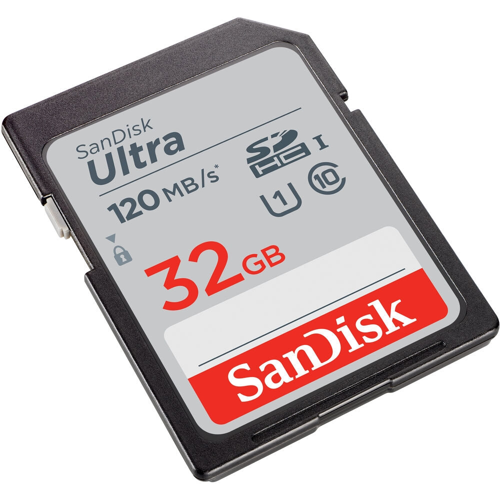 SANDISK SDSDUN4-032G-GN6IN SDHC Ultra UHS-I Class 10, U1, 120mb/s read &10mb/s write