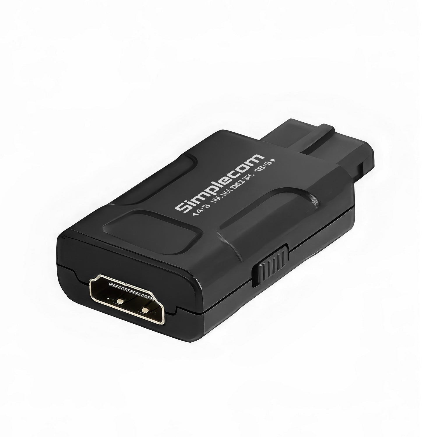 Simplecom CM461v2 HDMI Adapter Composite AV and S-Video to HDMI Converter for Nintendo NGC N64 SNES SFC