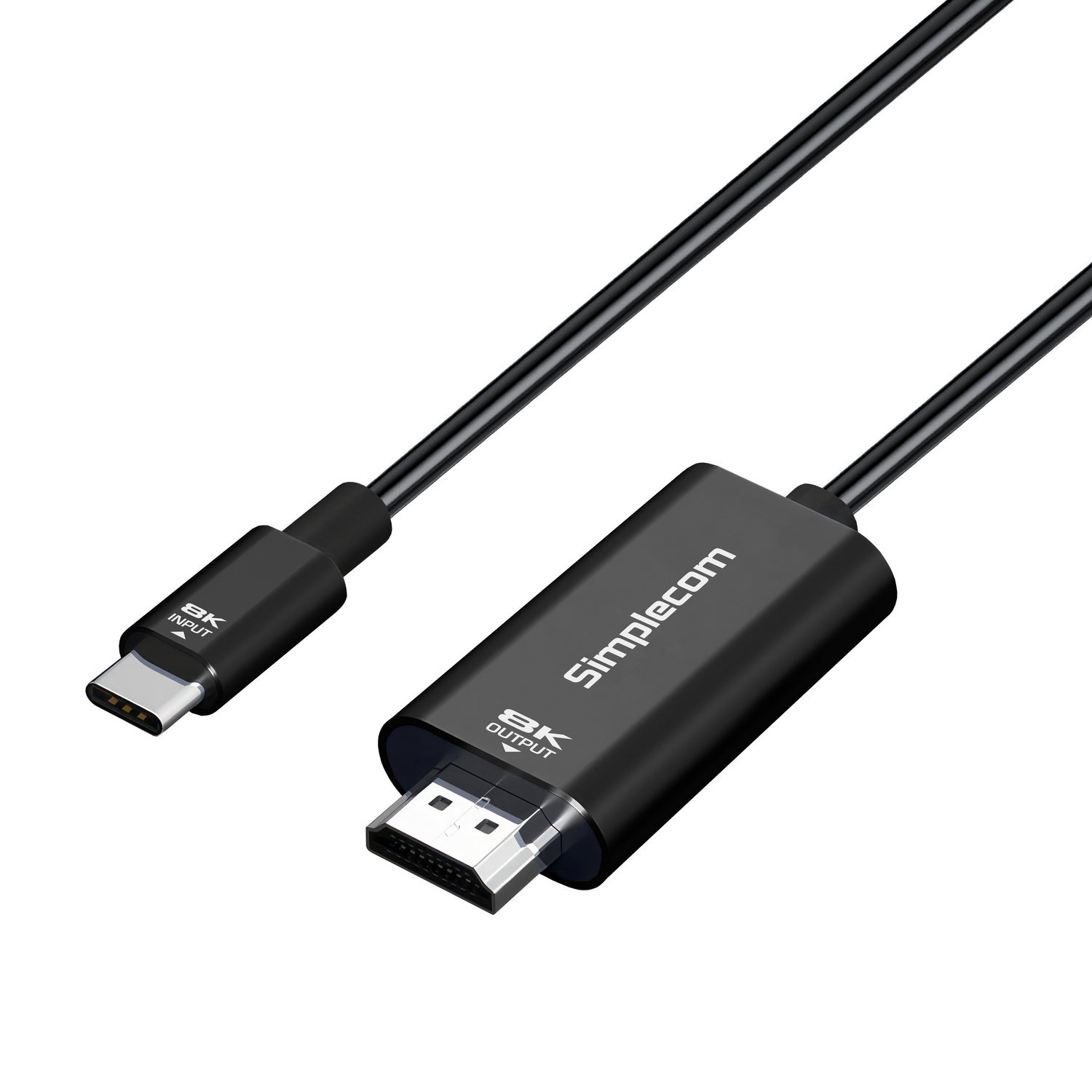 Simplecom DA324 USB-C to HDMI 2.1 Cable 2M HDCP 8K@60Hz