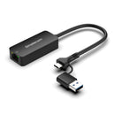 Simplecom NU405C SuperSpeed USB-C and USB-A to 2.5G Ethernet Network Adapter 2.5Gbps LAN