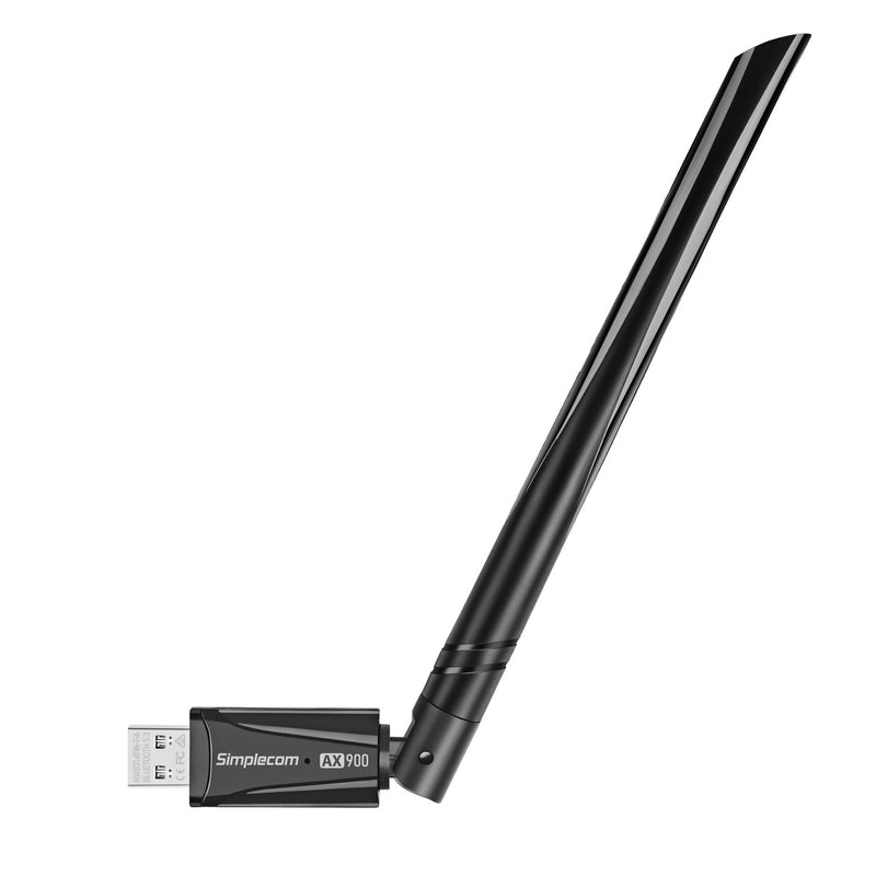 Simplecom NW831 Wi-Fi 6 and Bluetooth 5.3 Combo USB Adapter Dual Band AX900