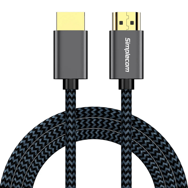 Simplecom SBT002 Ultra High Speed HDMI 2.1 Cable Nylon Braided 48Gbps 8K@60Hz
