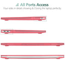 MacBook Air 13 Inch Case 2020 2019 2018, A1932, A2179, A2337 Shell Case Keyboard Cover Pink