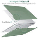 Suitable for Midnight Green MacBook Pro 13 Inch Case 2016-2023 M1 M2 A2338 A2289 A2251 A2159 Hard Shell Case Keyboard Cover