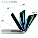 Suitable for  Green MacBook Pro 13 Inch Case 2016-2023 M1 M2 A2338 A2289 A2251 A2159 Hard Shell Case Keyboard Cover