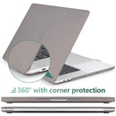 Suitable for Grey MacBook Pro 13 Inch Case 2016-2023 M1 M2 A2338 A2289 A2251 A2159 Hard Shell Case Keyboard Cover