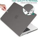 Suitable for MacBook Pro 14 Max Inch Case 2023 2022 2021 M2 A2779 M1 A2442 Hardshell Case Keyboard Cover Grey