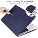 Suitable for MacBook Pro 16 inch Case 2023 2022 2021 M2 A2780 A2485 M1 Pro/Max Hard Shell Case Keyboard Cover Blue
