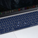Keyboard Cover Skin For MacBook Air Pro 13 13.6 14 15.3 16 A2442 A2779 A2485 A2780 A2681 A2941 M1 M2 2021 to 2023 Navy Blue