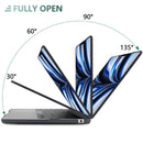 Suitable for 2023 2022 MacBook Air 13 inch case M2 Model A2681 Hard Shell Case Keyboard Cover Black