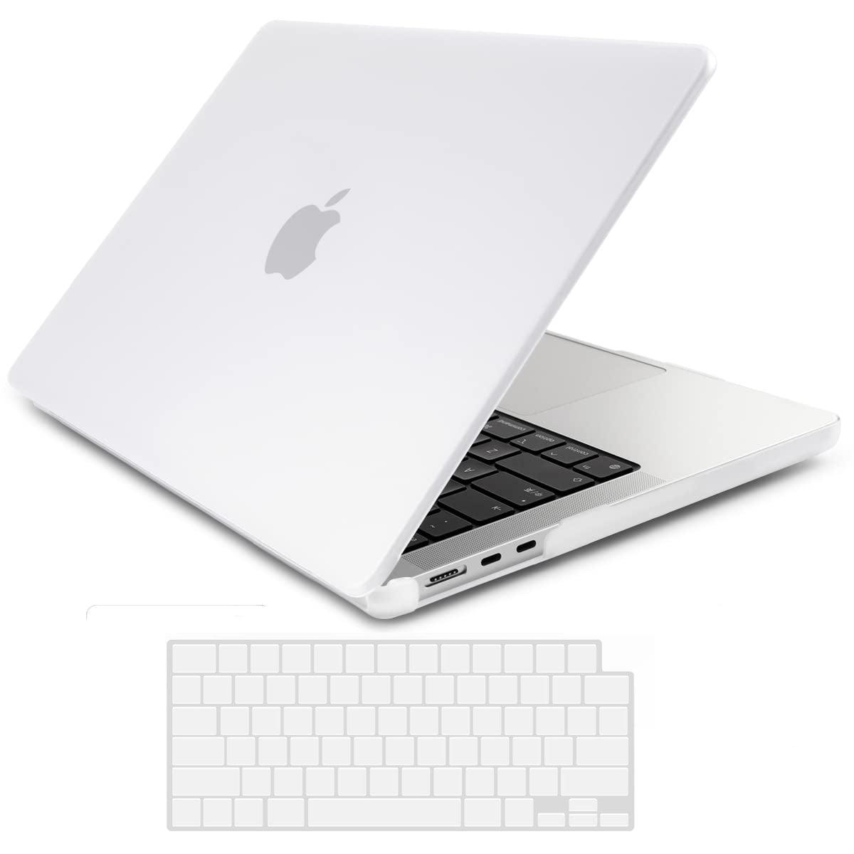 Suitable for 2023 2022 MacBook Air 13 inch case M2 Model A2681 Hard Shell Case Keyboard Cover White