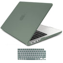 Suitable for 2023 2022 MacBook Air 13 inch case M2 Model A2681 Hard Shell Case Keyboard Cover Midnight Green