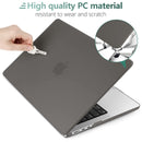 Suitable for 2023 2022 MacBook Air 13 inch case M2 Model A2681 Hard Shell Case Keyboard Cover Grey