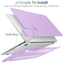 Suitable for 2023 2022 MacBook Air 13 inch case M2 Model A2681 Hard Shell Case Keyboard Cover Purple