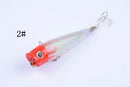 8X 6.5cm Popper Poppers Fishing Lure Lures Surface Tackle Fresh Saltwater