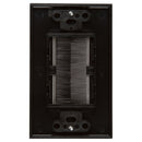 Brush Wall Plate Wires Cable Access Strap Management Socket Mount Port HDMI