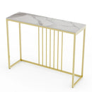 Interior Ave - Aurelia Hallway Console Table - Gold - 120cm