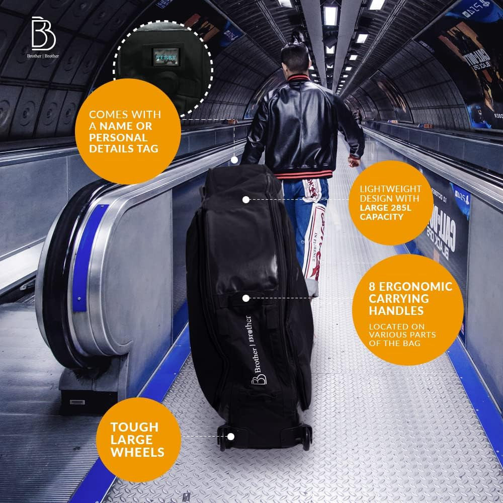 BROTHER Bike Travel Bag Case Plane Boat Shipping Transport, Fits Cross Country All Mountain Bike, MTB, TT, Road Triathlon Bike 29er 700c