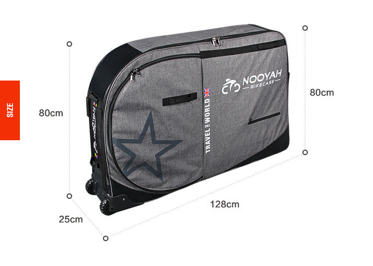 BROTHER Bike Travel Bag Case Plane Boat Shipping Transport, Fits Cross Country All Mountain Bike, MTB, TT, Road Triathlon Bike 29er 700c