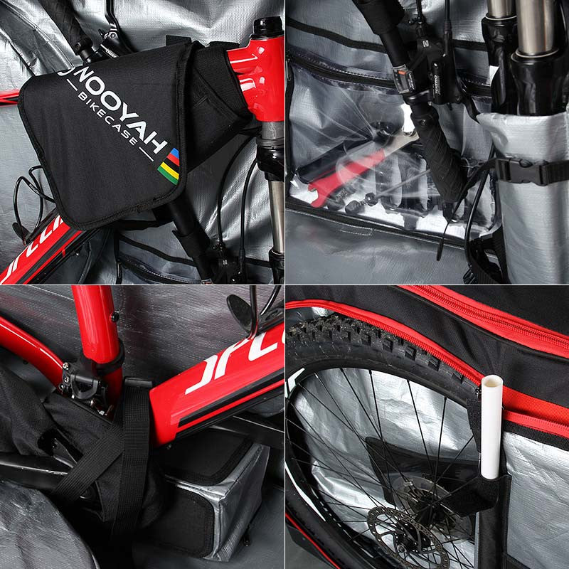 BROTHER Bike Travel Bag Case Plane Boat Shipping Transport, Fits Cross Country All Mountain Bike, MTB, TT, Road Triathlon Bike 29er 700c