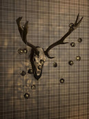 1 Set of Black 5cm Rattan Cane 50 Ball Battery Powered LONG 5m String Lights Christmas Gift Home Wedding Party Bedroom Decoration Table Centrepiece